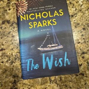'The Wish' Novel - Blue Cover
